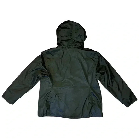 FREE COUNTRY Radiance Black Hooded Jacket Reflective Wind Water Resistant sz XL - Picture 3 of 11
